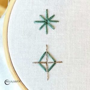 Read more about the article Star Stitch Embroidery Tutorial