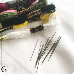 Read more about the article Embroidery Needle and Thread Basics