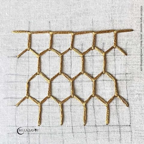 honeycomb stitch